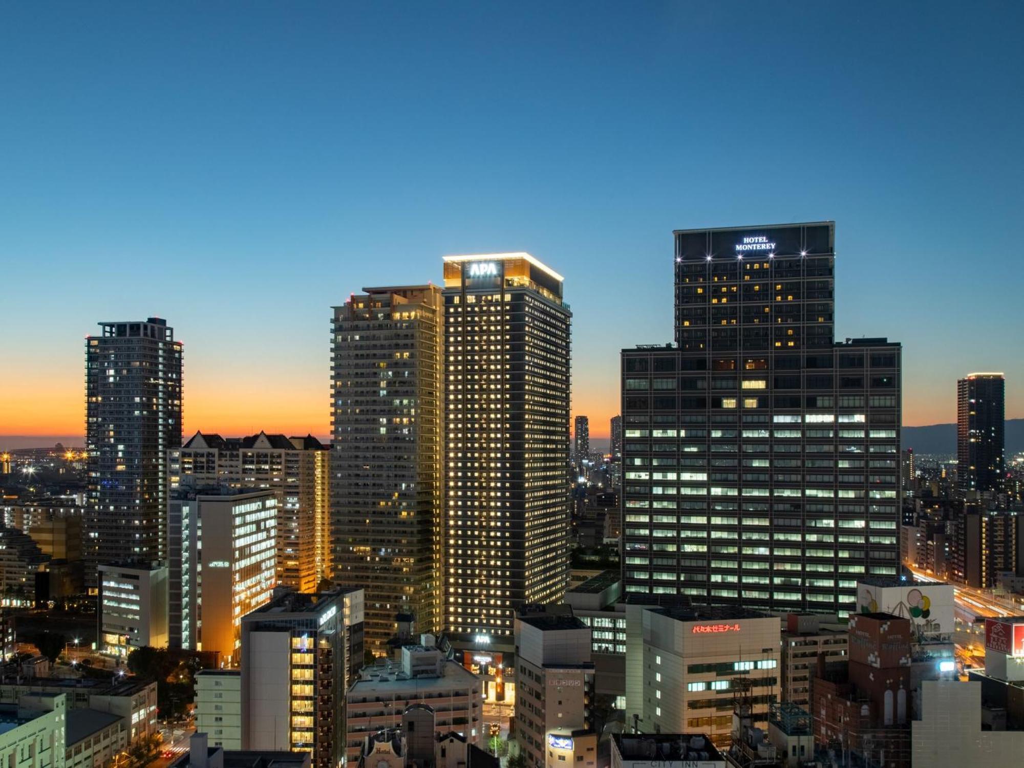 Apa Hotel & Resort Osaka Namba Ekimae Tower ภายนอก รูปภาพ