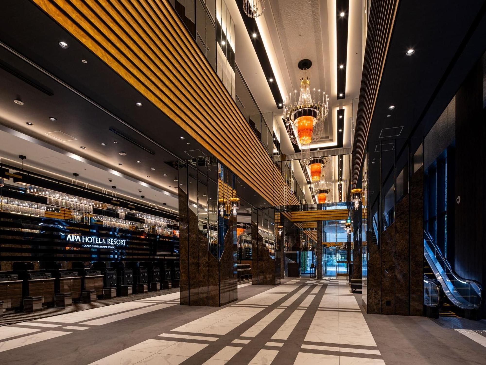 Apa Hotel & Resort Osaka Namba Ekimae Tower ภายนอก รูปภาพ